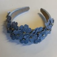 Diadem - Amara blå