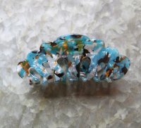 Hårklämma - Ellen multicolor blå