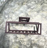 Hårklämma - Novalie brun