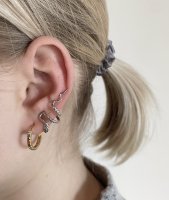 Ear cuff - Orm silver