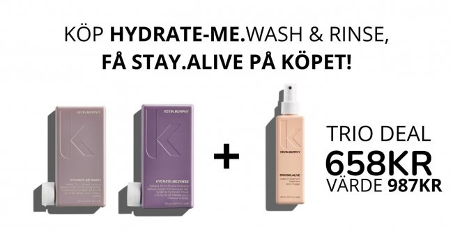 TRIO DEALS HYDRATE/SMOOTH + STAY.ALIVE