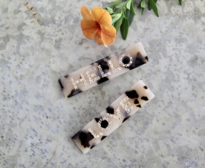 Textklämma - Love light turtle