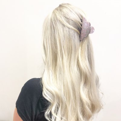 Hårklämma - Svea rosa