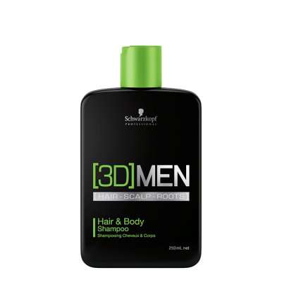 Schwarzkopf - [3D]MEN. Hair & Body Shampoo 250 ml