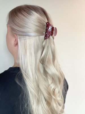 Hårklämma - Noelia röd