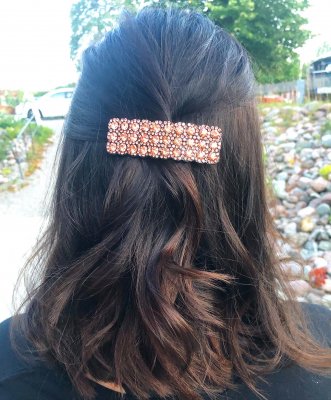 Hårspänne - Johanna rosé 