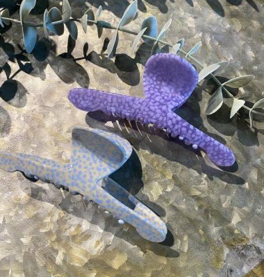 Hårklämma - Rosali Lila