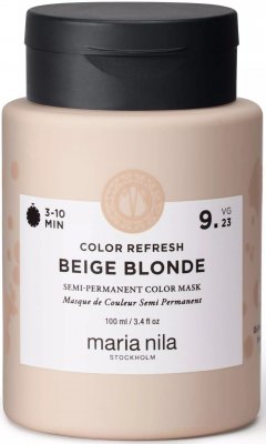 maria nila Colour Refresh Semi-Permantent Color Mask 9.23 Beige Blonde