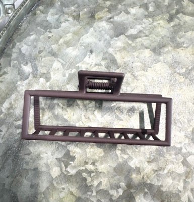 Hårklämma - Novalie brun