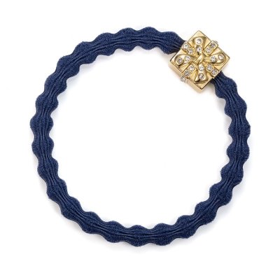 by Eloise London - Gold Present Navy Blue