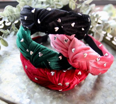 Diadem - Hjärta svart 