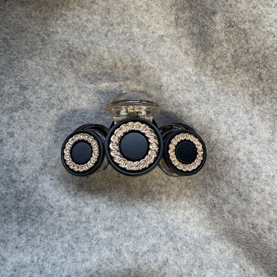 Hårklämma - Bismark svart