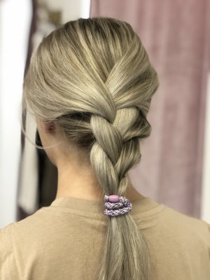 Hårsnodden - Lavendel / silver