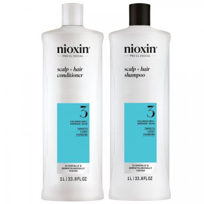 Nioxin - System 3 for colored thinning hair duo 1000ml