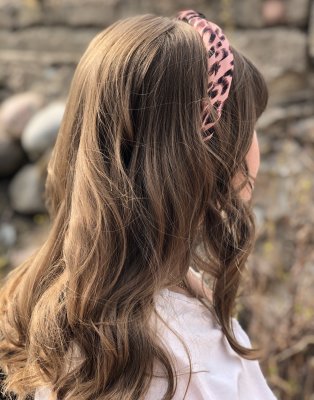 Diadem - Selma leopard grön