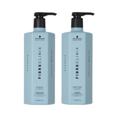 Schwarzkopf Fibre Clinix Hydrate 1000ml Duo