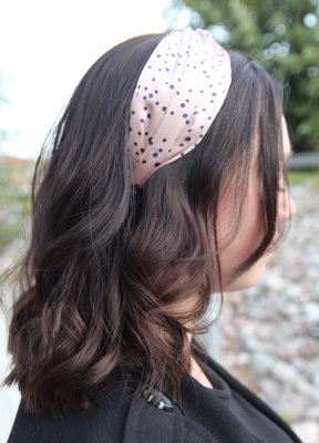 Diadem - Karin prickig rosa