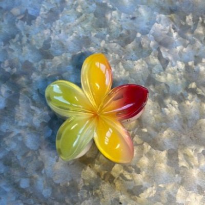 Hårklämma - Summer flower light