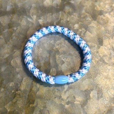 Hårsnodden - Blå polka