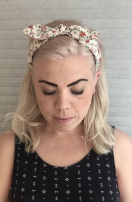 Diadem - Rosie ljusblå