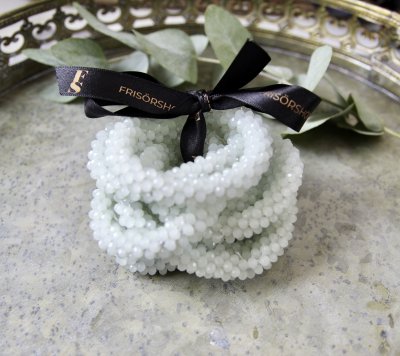 Armbandssnodden - Vit mint 