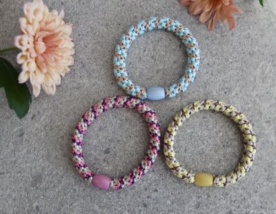 Hårsnodden - Gold / Light blue