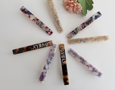 Hairclip - Lovely 2st leopard