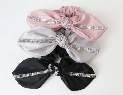 hårsnodd med rosett