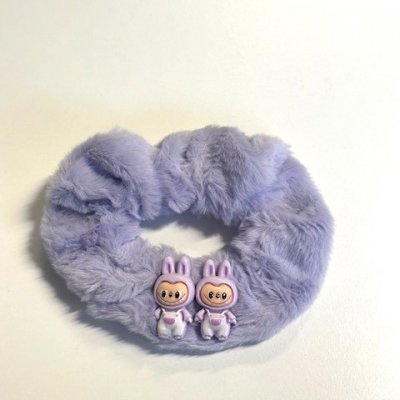Labubu Scrunchie - best friend rosa