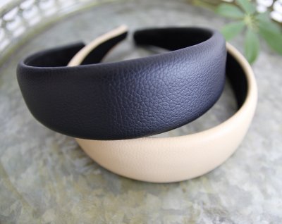 Diadem - Betty läder beige 