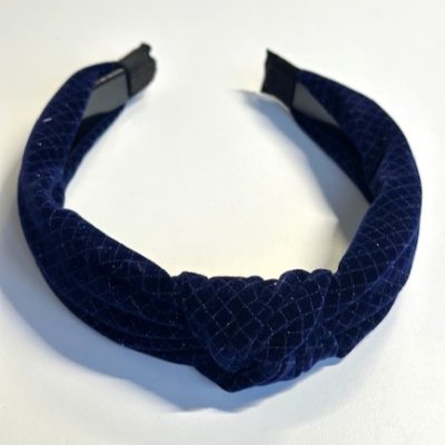 Diadem - Leia marin blå