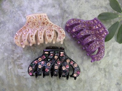 Hårklämma - Nova champagne