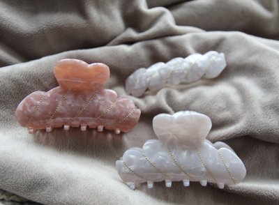 Hårspänne - Amanda white