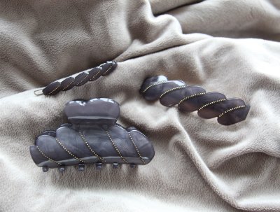 Hårspänne - Amanda grey