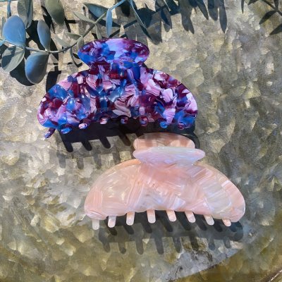 Hårklämma - Lena rosa