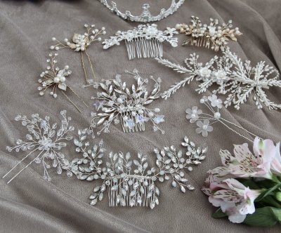 Håraccessoarer bröllop - Star