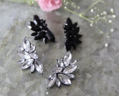 Örhänge - Emma svart