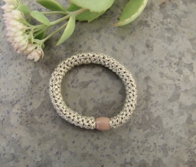 Hårsnodden - Gold glitter