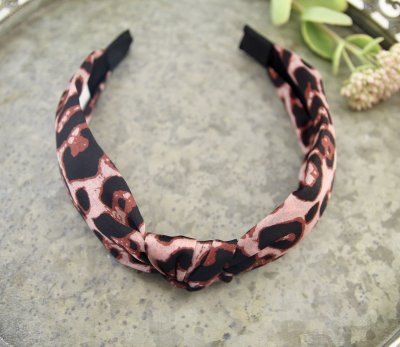 diadem lill leopard rosa