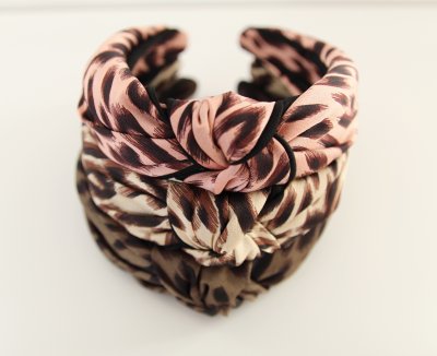 Diadem - Selma leopard grön