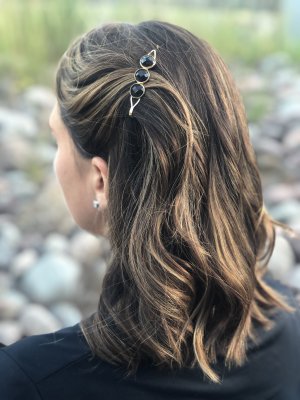 Hairclip - Helia svart