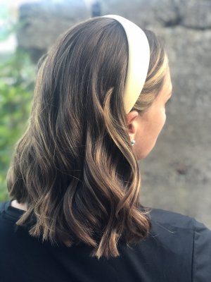 Diadem - Betty läder beige 