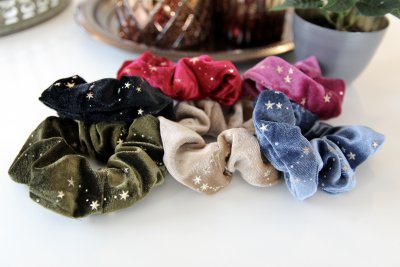 Scrunchie - Nyår beige