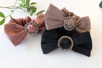 Scrunchie - Ruby beige