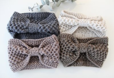 Hårband - Doris grå 