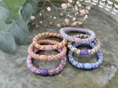 Hårsnodden - Purple / yellow