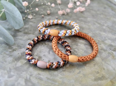 Hårsnodden - Missoni orange black