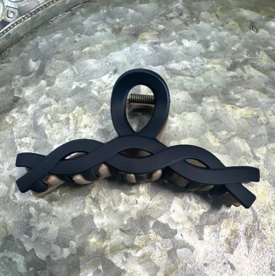 Hårklämma - Dubbel flätad