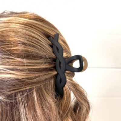 Hårklämma - Dubbel flätad