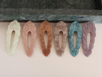 Hairclip - Wilda grå